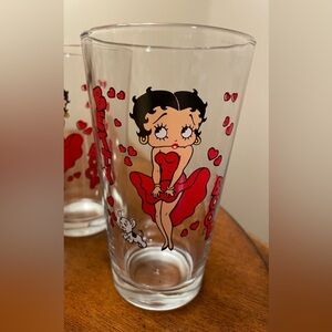 Betty Boop Libby Single Glass Excellent Condition